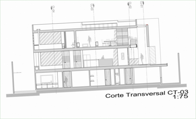 Plan d'une maison durable au Mexique