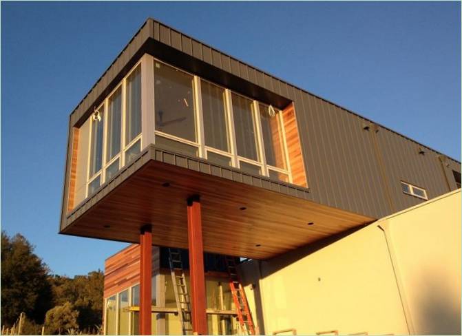 Un manoir en porte-à-faux à Sonoma