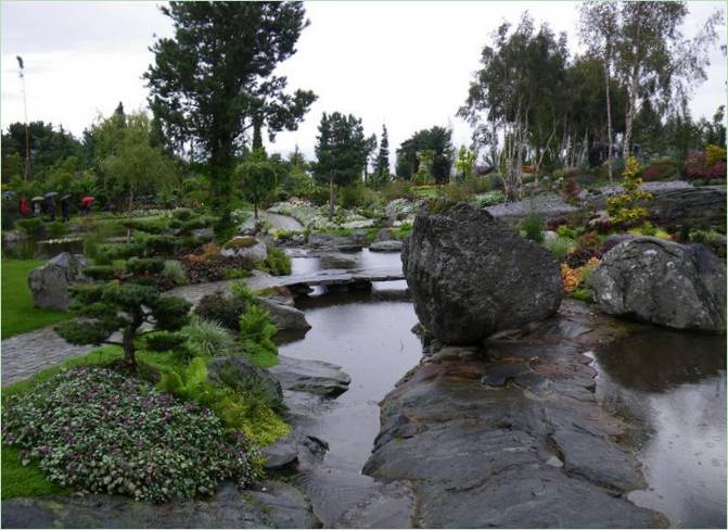 Jardin tropical en Norvège