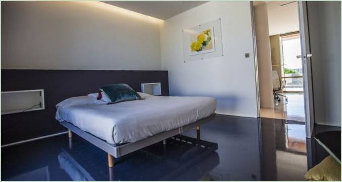 Villa Horizon en France. Chambre à coucher