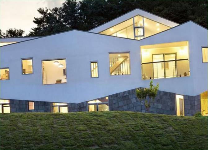 Extérieur du chalet moderne Panorama House