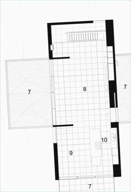 Plan de la maison Beach Walk à New York City