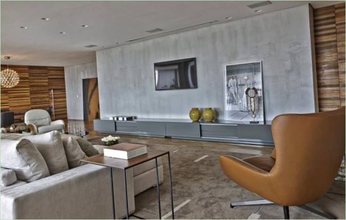 Appartement confortable au Brésil conçu par David Guerra