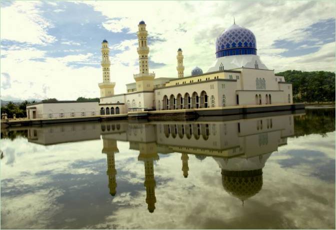 Belle vue sur la mosquée