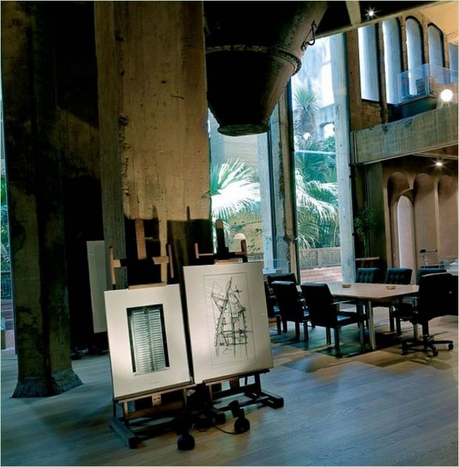 Aménagement intérieur d'un immeuble d'appartements par Ricardo Bofill