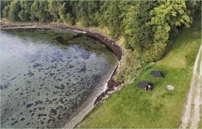 Le littoral de l'archipel danois de South Funen