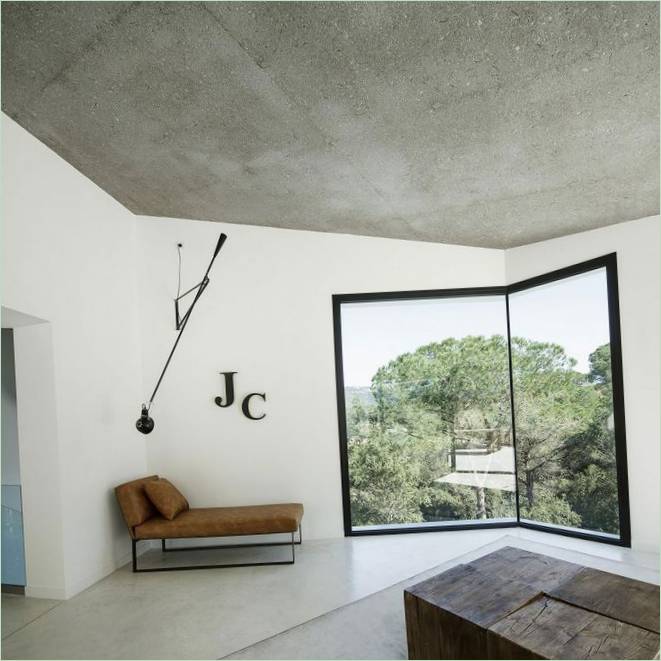 Intérieur du salon JC Residence