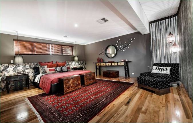 La luxueuse chambre principale du Bletchley Loft