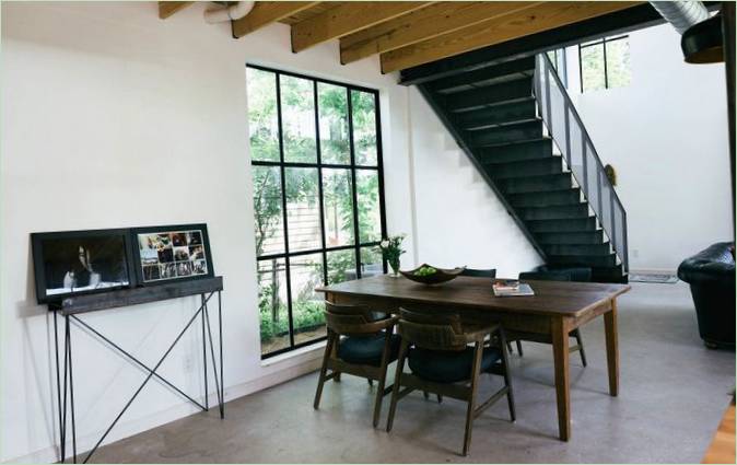 Intérieur confortable d'une maison à Austin