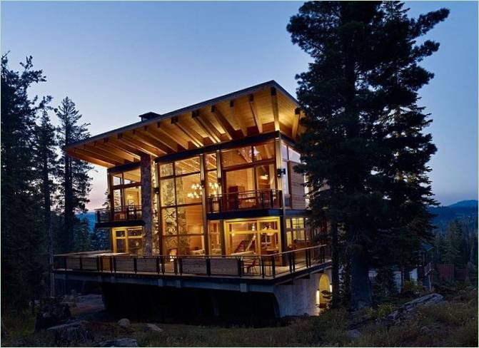 Conception d'une maison de ski en Californie