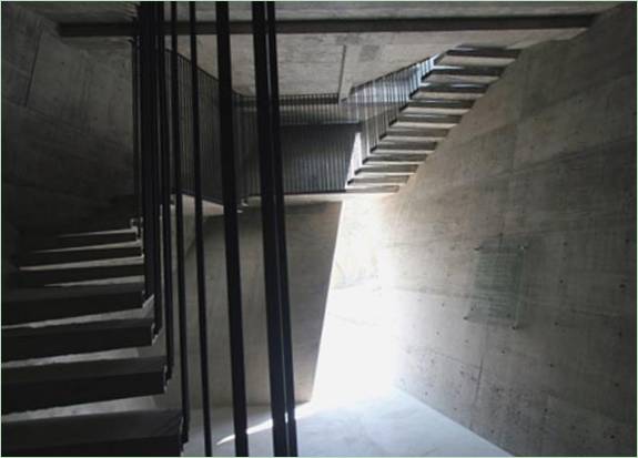 Architecture insolite de la chapelle forestière à Acapulco