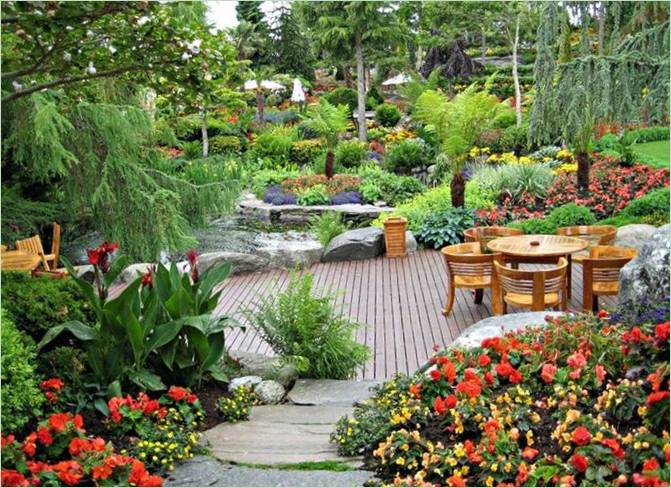 Jardin tropical en Norvège