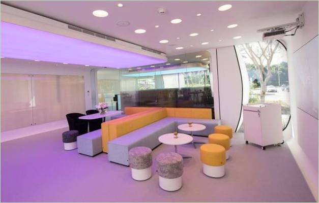 Le premier bâtiment imprimé en 3D au monde : l'intérieur de l'immeuble Le premier bâtiment imprimé en 3D au monde : l'intérieur du bâtiment