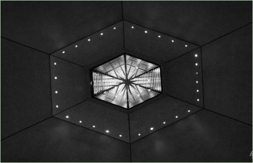 Conception du plafond de l'église chrétienne Columbus North