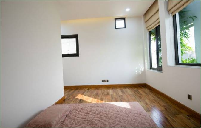 Conception de chambre à coucher minimaliste