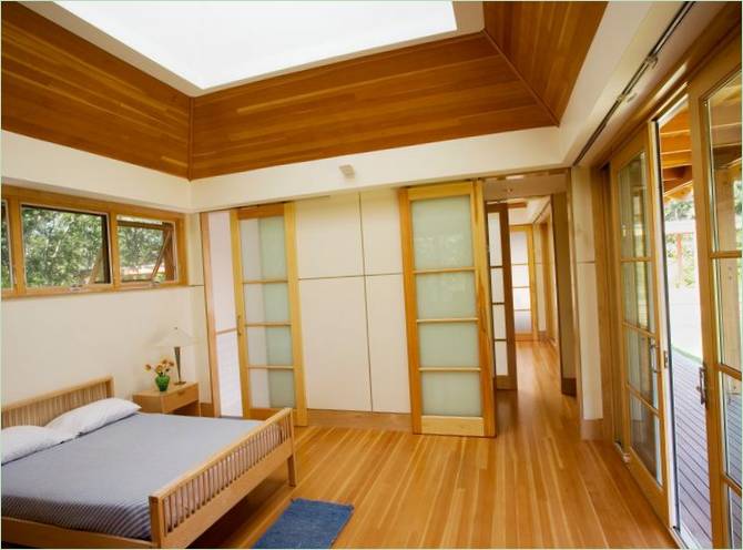 Chambre à coucher intérieure de la maison MV2