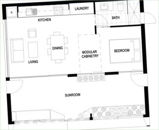 Conception d'une maison écologique modulaire