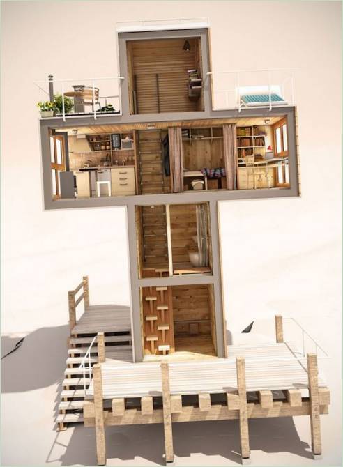 Plan de la maison des sketches