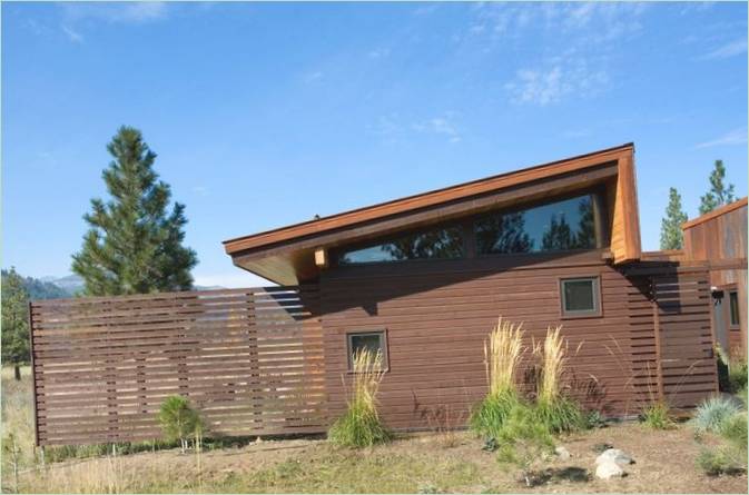 Façade d'une maison privée Wolf Creek Cabin