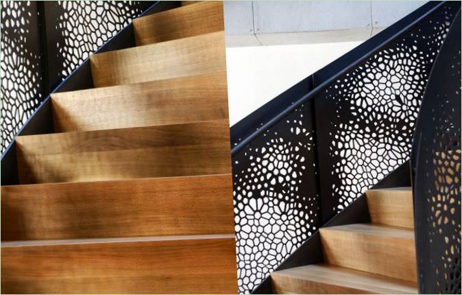 Les éléments en acier dans le design