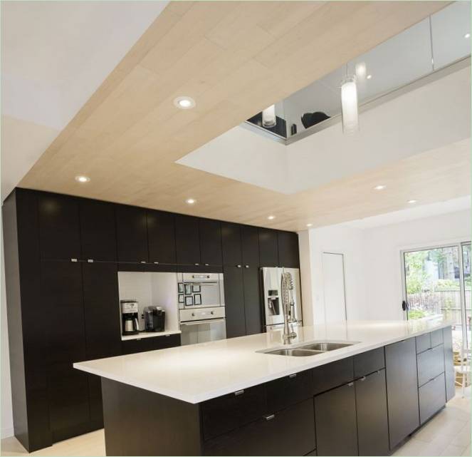 Aménagement intérieur de la résidence Glebe à Ottawa, Canada