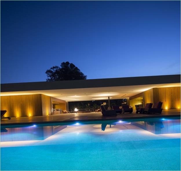 La piscine de la Lee House