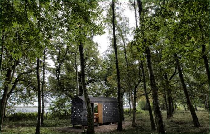Forme asymétrique du camping