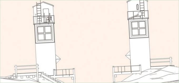 Plan de la maison des sketches