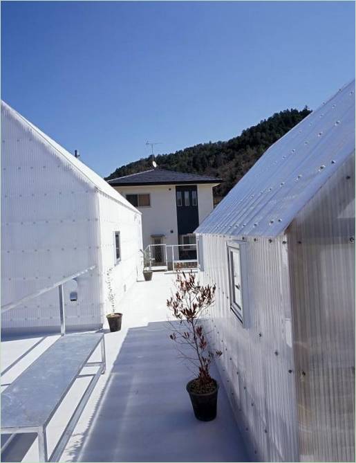 Terrasse d'une maison privée à Yamasaki