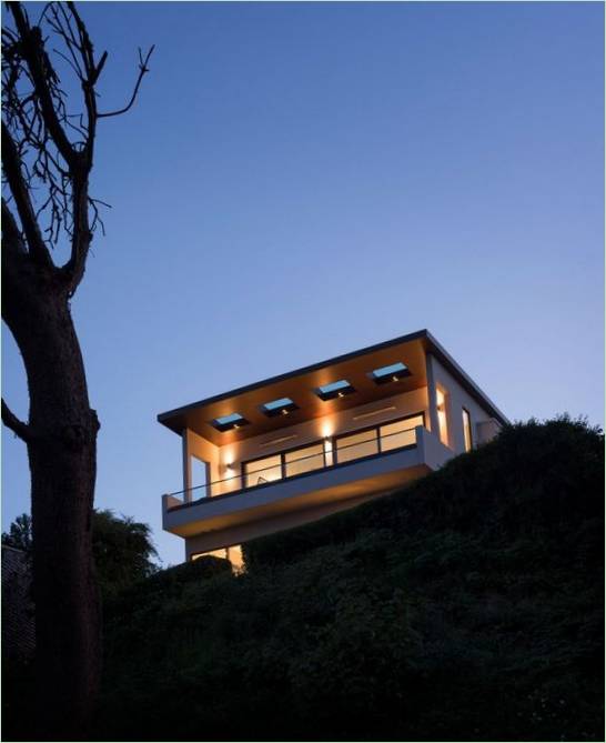 La conception d'une maison de campagne Madrona aux États-Unis