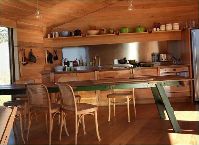 Maison de campagne écologique Shearers Quarters