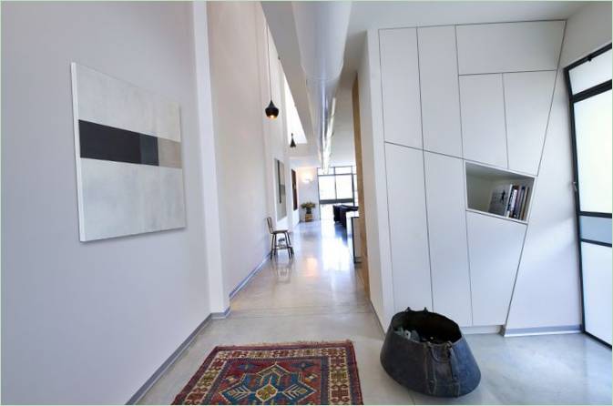 Couloir intérieur à Green House