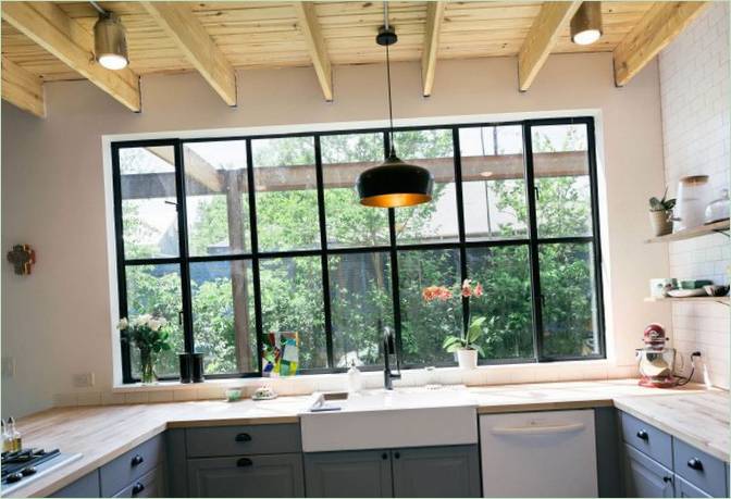L'intérieur douillet d'une maison d'Austin