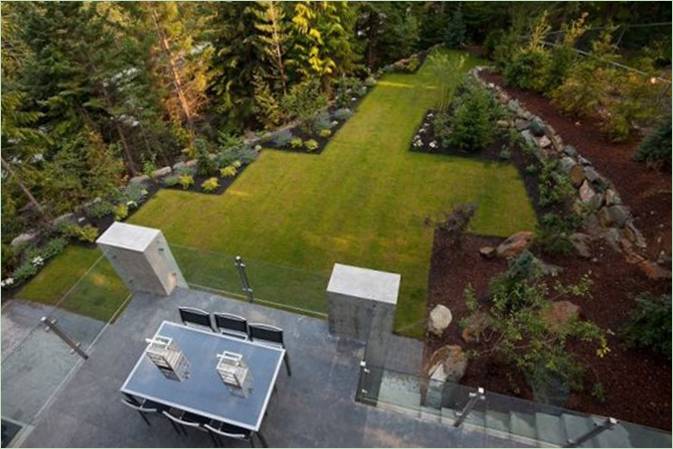 Aménagement paysager de la maison Compass Pointe