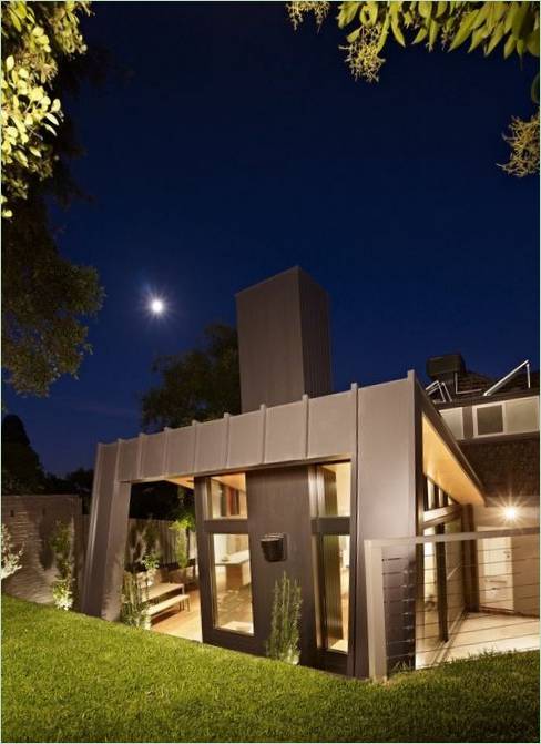 La pelouse avant de Kew House