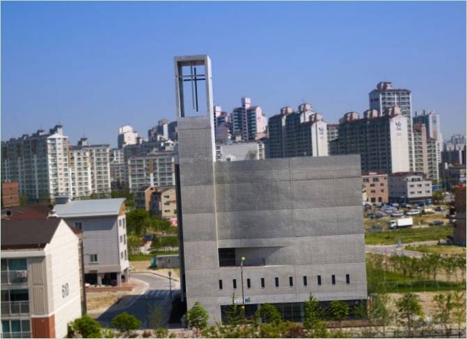 La disposition unique de l'église de Neulsam