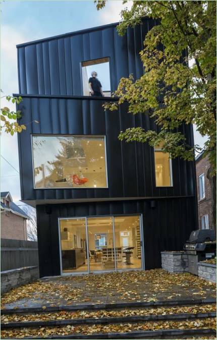 Aménagement intérieur de la résidence Glebe à Ottawa, Canada