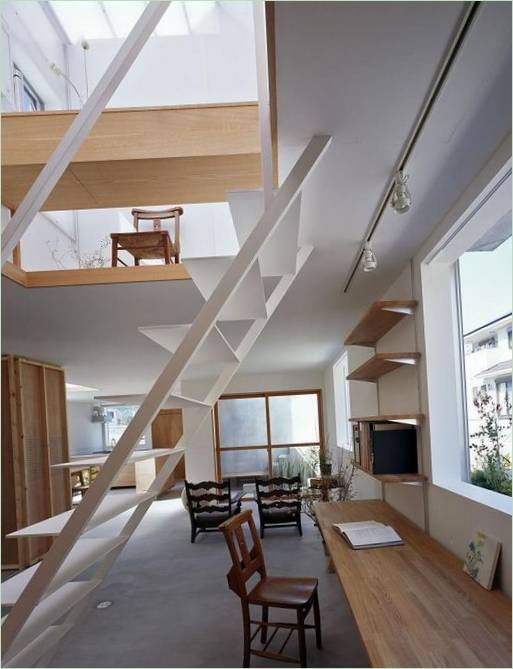 Escalier vers le premier étage