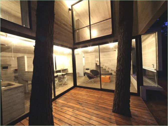 Chalet de vacances moderne et élégant de Casa Franz - vu de l'extérieur