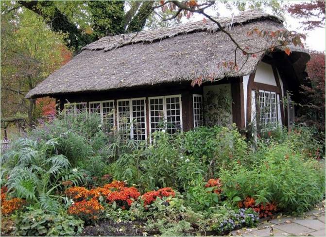 Conception de jardin rustique anglais