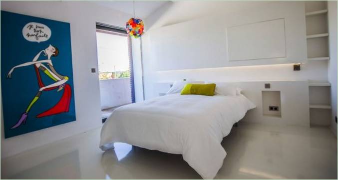 Villa Horizon en France. Chambre à coucher