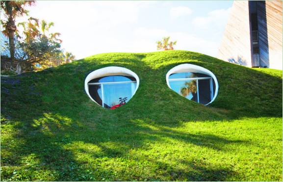Fenêtres de la maison du hobbit