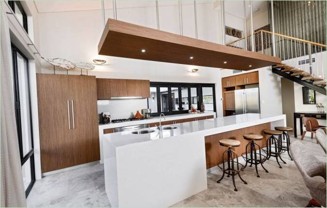 Aménagement de la cuisine au Bletchley Loft