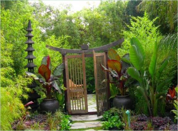 Aménagement d'un jardin japonais