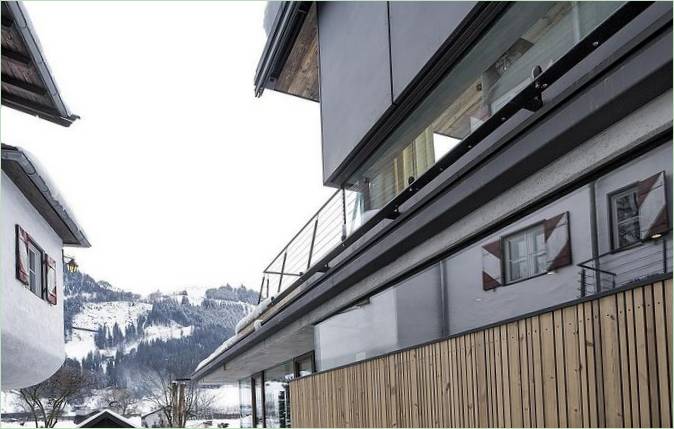 Maison alpine panoramique