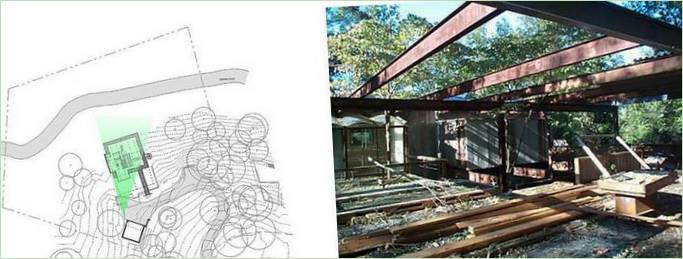 Plans d'étage d'une maison de Raleigh