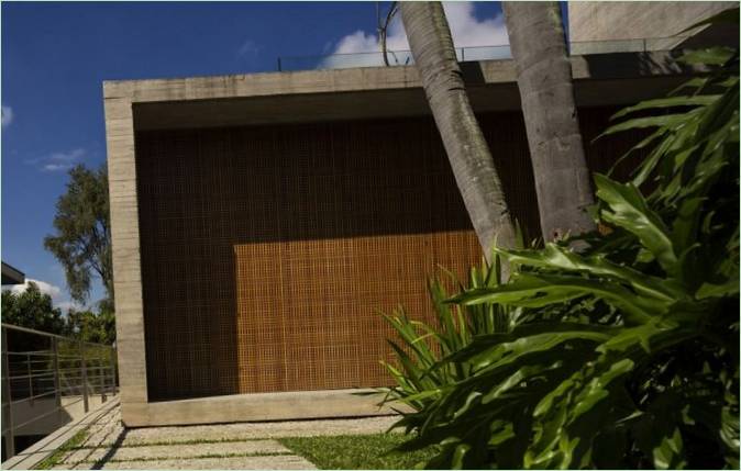 La Maison P est entourée de verdure