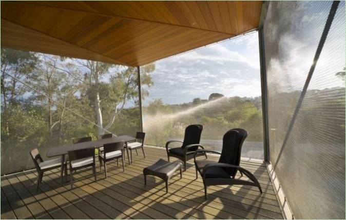 Maison de repos sur la péninsule Mornington de Victoria, Australie