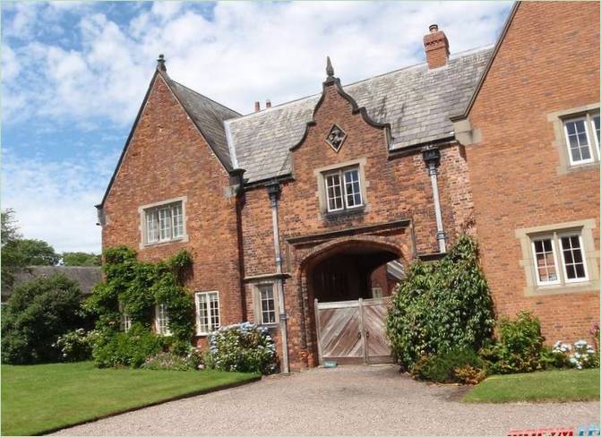 Jardins d'Arley Hall en Angleterre