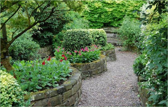 Jardins d'Arley Hall en Angleterre